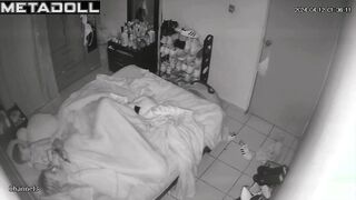 Naked Romanian blonde wife rubs her pussy while thinking about babysitter porn