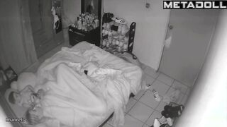 Naked Romanian blonde wife rubs her pussy while thinking about babysitter porn