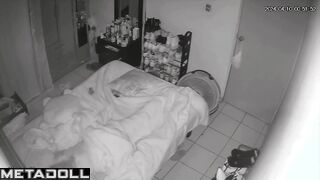 Chubby busty Norwegian blonde teacher rubs her pussy while dreaming of milf porn