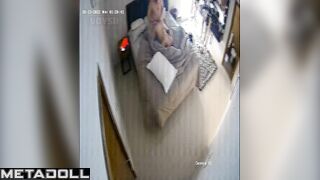 Chunky Swedish brunette mom gets creampied leaked record