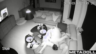 Naked Portuguese blonde step-mom fucks with an old man recording