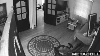 My girlfriend's amazing parents having sex on their bed hard real spy cam