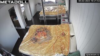 My neighbours fuck wildly in their bed HD