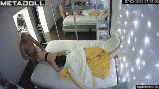 Real amateur French couple fuck in their daughter’s room live stream