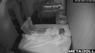 Naughty French brunette mature wife gets brutally fucked in doggy style voyeur cam