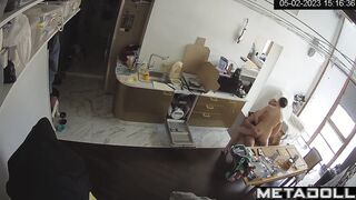 Perverse American brunette mother pleases her husband HD