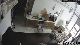 New couple fuck wildly in their bed