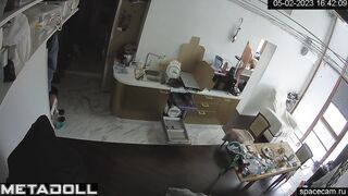 New couple fuck wildly in their bed