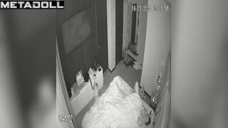 Mature brunette MILF masturbates in secret real hidden cam