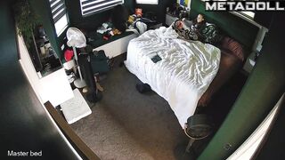 Single redhead step-mom is recorded masturbating real spy cam