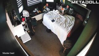 Single redhead step-mom is recorded masturbating real spy cam