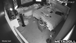 Georgeouse redhead mother rubs her pussy while watching porn compilation