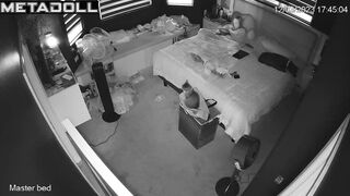 Georgeouse redhead mother rubs her pussy while watching porn compilation