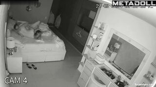 Brazilian married couple fucks in their bed