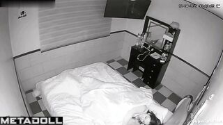 Chubby woman is fucked with her eyes closed