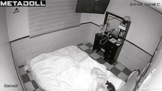 Chubby woman is fucked with her eyes closed