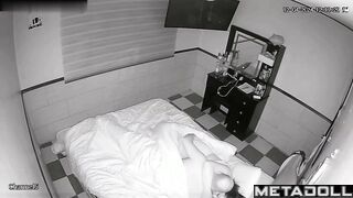 Chubby woman is fucked with her eyes closed