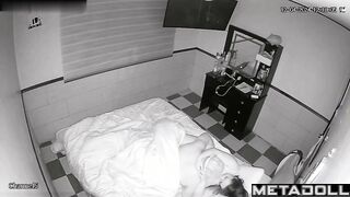 Chubby woman is fucked with her eyes closed