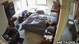 Fat Latina masturbates watching porn