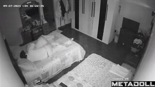 Blonde BBW woman gets fucked on her bed