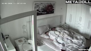 Blonde European woman gets fucked in her sleep