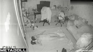 Poor Brazilian couple fucks on the floor