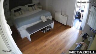 Gorgeous British Milf gets dressed in her room
