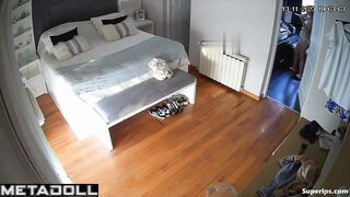 Gorgeous British Milf gets dressed in her room