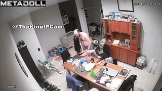Tanned German brunette mom gets fucked brutally hidden IP cam