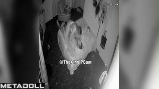 Perverse Spanish blonde woman gets creampied hidden IP camera