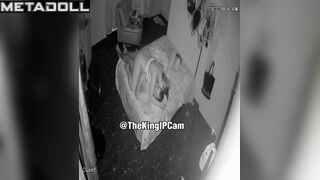 Perverse Spanish blonde woman gets creampied hidden IP camera