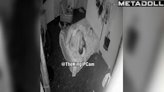 Perverse Spanish blonde woman gets creampied hidden IP camera