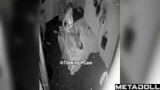 Perverse Spanish blonde woman gets creampied hidden IP camera