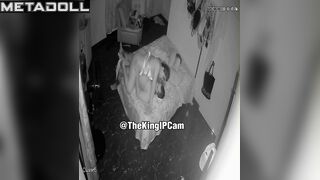 Perverse Spanish blonde woman gets creampied hidden IP camera