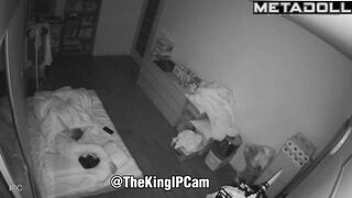 Real married couple fuck in their daughter’s room live