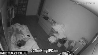 Real married couple fuck in their daughter’s room live