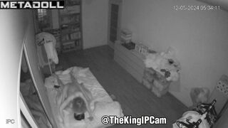 Chunky German blonde mother is fucked to orgasm spy cam record