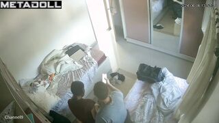 Real Polish newly married couple having sex 69 real spy cam
