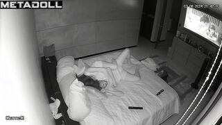 Old American brunette student girl gets fucked doggy style spy cam