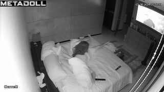 Old American brunette student girl gets fucked doggy style spy cam