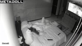 Old American brunette student girl gets fucked doggy style spy cam