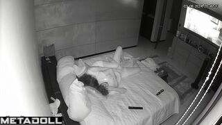 Old American brunette student girl gets fucked doggy style spy cam