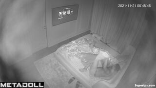 Russian busty girl rides her boyfriend