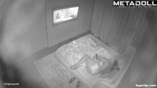 Russian busty girl rides her boyfriend