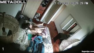 Teenage Latina girl masturbates rarely