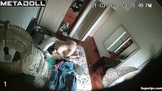 Teenage Latina girl masturbates rarely