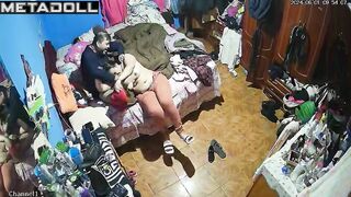 Mature Estonian brunette porn model changes her bra in the bedroom