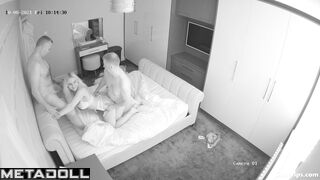 Old Germans have a threesome with a young girl