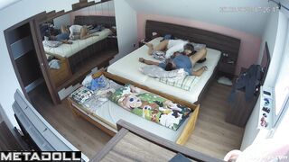 European milf woman fucks her husband