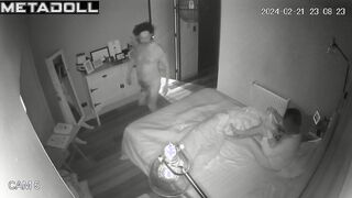 My amazing neighbours having sex in a hotel on vacation hidden cam